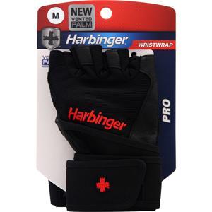 Harbinger Pro Wristwrap Glove Black (M) 2 glove