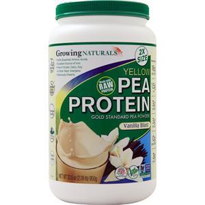 Growing Naturals Pea Protein - Gold Standard Pea Powder Vanilla Blast 950 grams