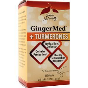 EuroPharma Terry Naturally - GingerMed + Turmerones  60 sgels