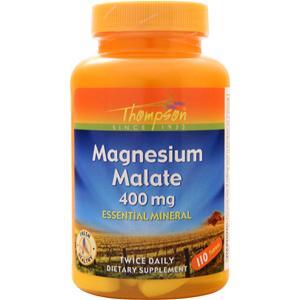 Thompson Magnesium Malate (400mg)  110 tabs
