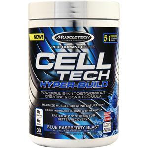 Muscletech Cell Tech Hyper-Build - Performance Series Blue Raspberry Blast 482 grams