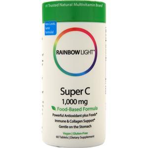 Rainbow Light Super C - Food Based (1,000mg)  60 tabs