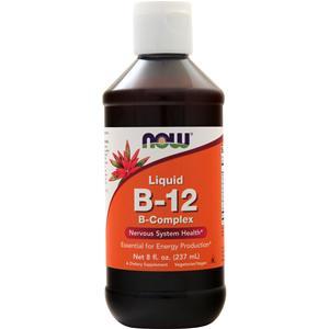 Now Liquid B-12 B-Complex  8 fl.oz