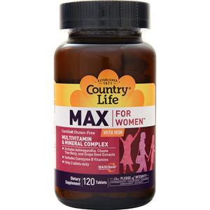Country Life Maxine Daily Multiple for Women  120 tabs