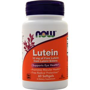Now Lutein (10mg)  60 sgels