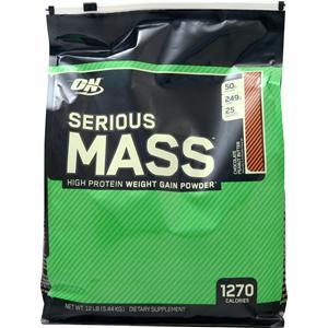 Optimum Nutrition Serious Mass Chocolate Peanut Butter 12 lbs