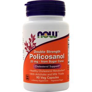 Now Policosanol - Double Strength (20mg)  90 vcaps