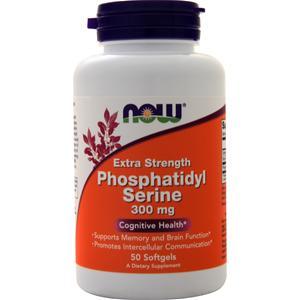 Now Phosphatidyl Serine (300mg)  50 sgels