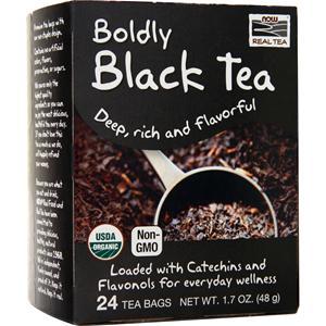 Now Real Tea - Boldly Black Tea  24 pckts
