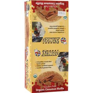 Honey Stinger Organic Gluten Free Waffle Cinnamon 16 pckts