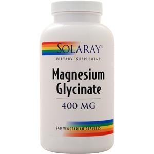 Solaray Magnesium Glycinate (400mg)  240 vcaps