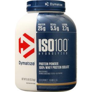 Dymatize Nutrition ISO-100 Gourmet Vanilla 5 lbs