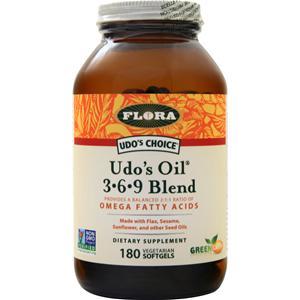 Flora Udo's Oil 3-6-9 Blend  180 sgels