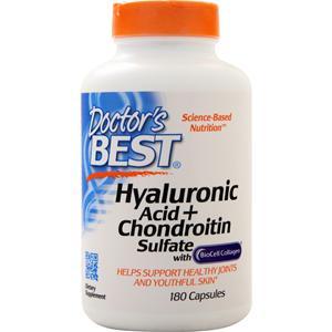 Doctor's Best Best Hyaluronic Acid with Chondroitin Sulfate  180 caps