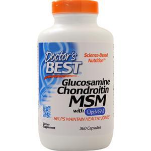 Doctor's Best Glucosamine Chondroitin MSM  360 caps