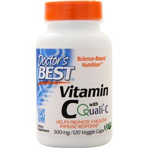 Doctor's Best Vitamin C with Quali-C (500mg)  120 vcaps