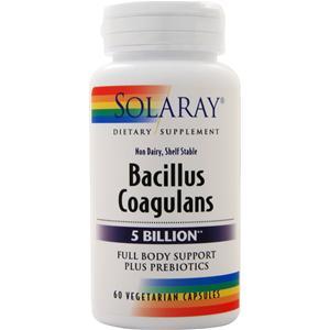 Solaray Bacillus Coagulans (5 billion)  60 vcaps