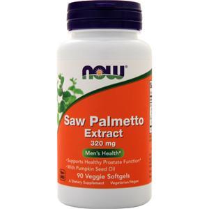 Now Saw Palmetto Extract (320mg)  90 sgels