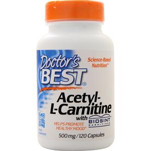 Doctor's Best Acetyl-L-Carnitine (500mg)  120 caps