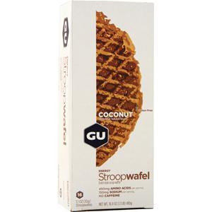 Gu Energy Stroopwafel (Gluten-Free) Coconut 16 pckts
