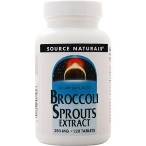 Source Naturals Broccoli Sprouts Extract  120 tabs