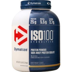 Dymatize Nutrition ISO-100 Birthday Cake 5 lbs