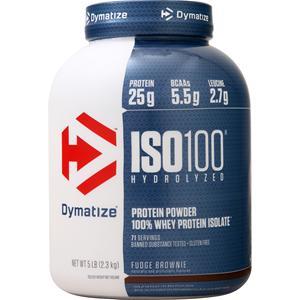 Dymatize Nutrition ISO-100 Fudge Brownie 5 lbs