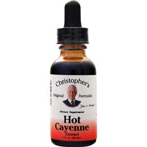 Christopher's Original Formulas Hot Cayenne Liquid Extract (200,000 H.U.)  1 fl.oz