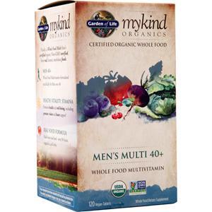 Garden Of Life My Kind Organics - Men's Multi 40+  120 tabs