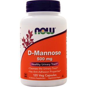 Now D-Mannose (500mg)  120 vcaps