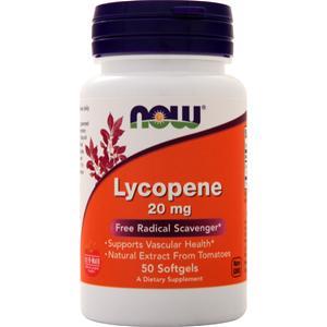Now Lycopene (20mg)  50 sgels