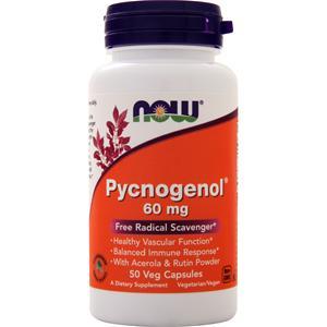 Now Pycnogenol (60mg)  50 vcaps