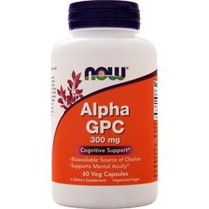 Now Alpha GPC (300mg)  60 vcaps