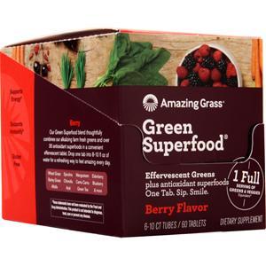 Amazing Grass Green Superfood Effervescent Greens Berry 6 unit