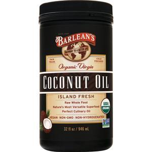 Barlean's Organic Virgin Coconut Oil Liquid  32 fl.oz