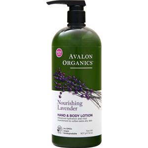 Avalon Organics Hand & Body Lotion Lavender 32 fl.oz