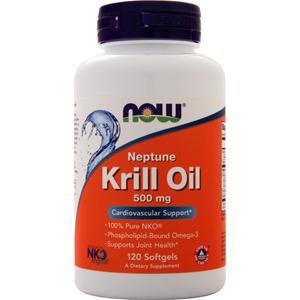 Now Neptune Krill Oil (500mg)  120 sgels