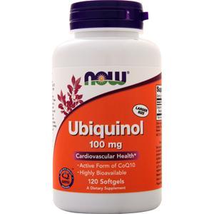 Now Ubiquinol (100mg)  120 sgels