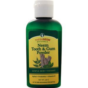 Theraneem Organix Neem Tooth & Gum Powder Mint 40 grams