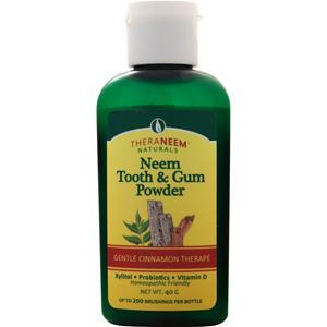 Theraneem Organix Neem Tooth & Gum Powder Cinnamon 40 grams