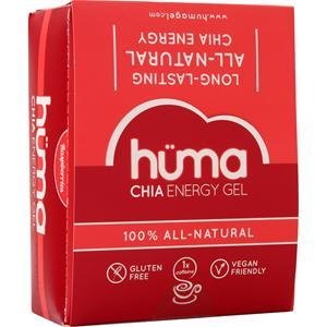Huma Products Chia Energy Gel - 100% All Natural Raspberries 24 pckts