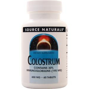 Source Naturals Colostrum  60 tabs