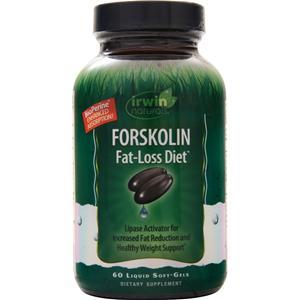 Irwin Naturals Forskolin Fat-Loss Diet  60 sgels