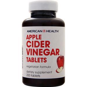 American Health Apple Cider Vinegar  200 tabs