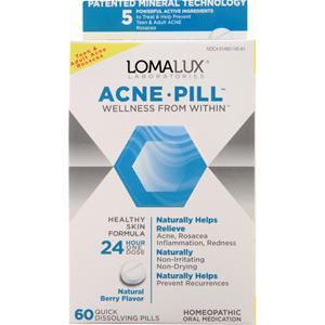 Loma Lux Laboratories Acne Pill Natural Berry 60 tabs