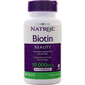 Natrol Biotin (10,000mcg) Maximum Strength  100 tabs