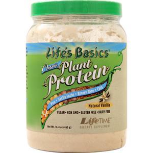 Lifetime Life's Basics - Organic Plant Protein Natural Vanilla 16.4 oz