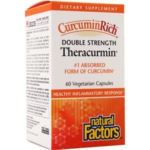 Natural Factors CurcuminRich Theracurmin - Double Strength  60 vcaps