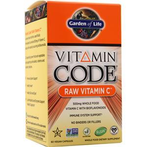 Garden Of Life Vitamin Code - Raw Vitamin C  60 vcaps