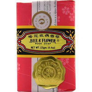 Bee And Flower Rose Soap  4.4 oz